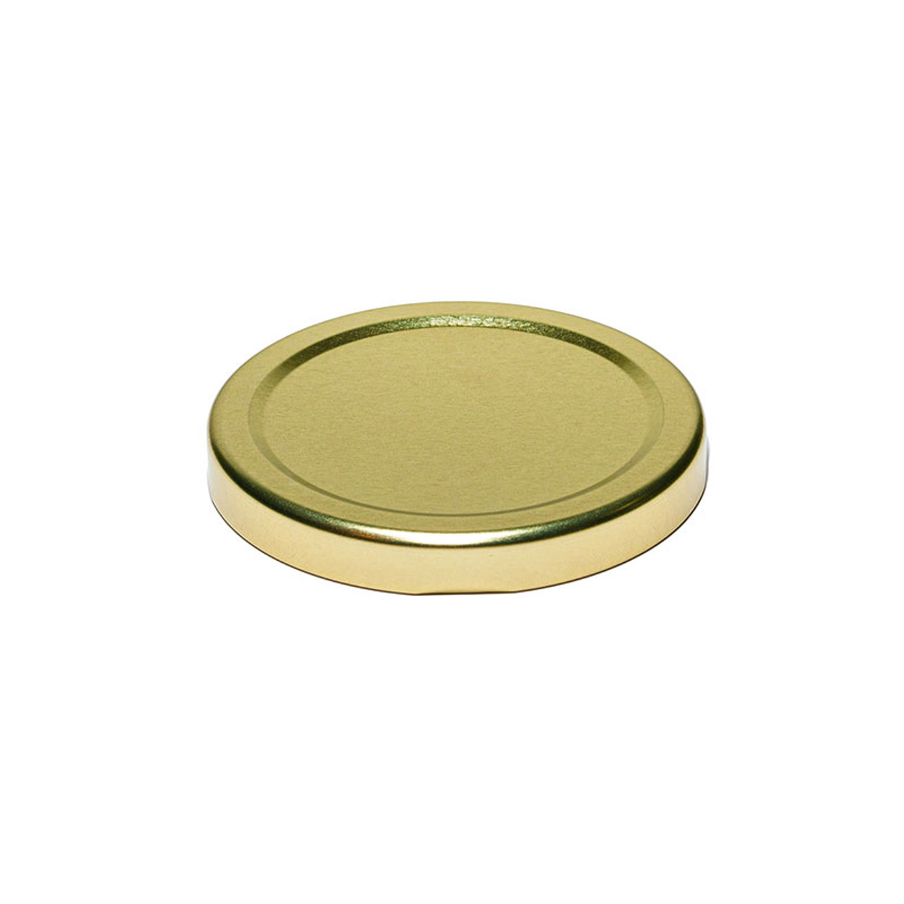 METAL LID 70TW GOLD / ROUND JAR 250ML-375ML