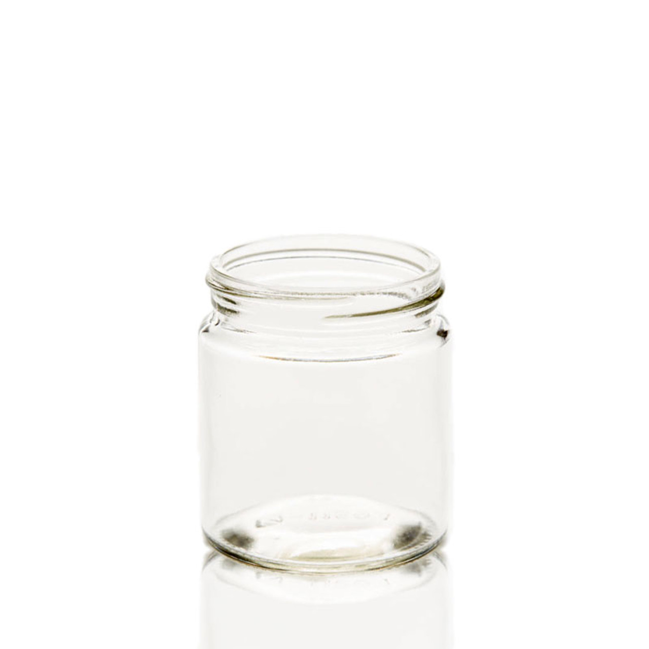 4 oz Straight Sided Glass Jar 3-Pack Shipping Box