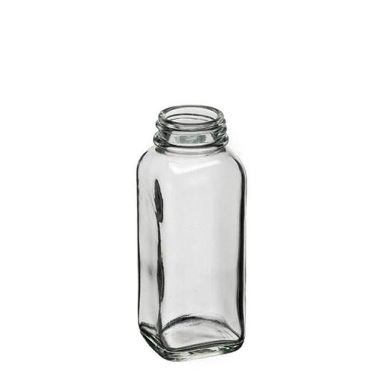 195ml Square Glass Spice Jar Bundle 