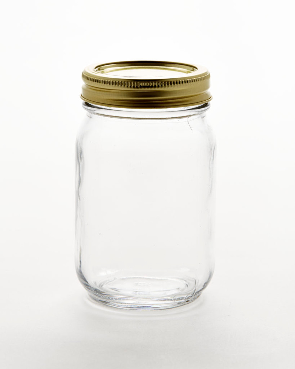 Glass Canning Jars with Lids, 16 oz.