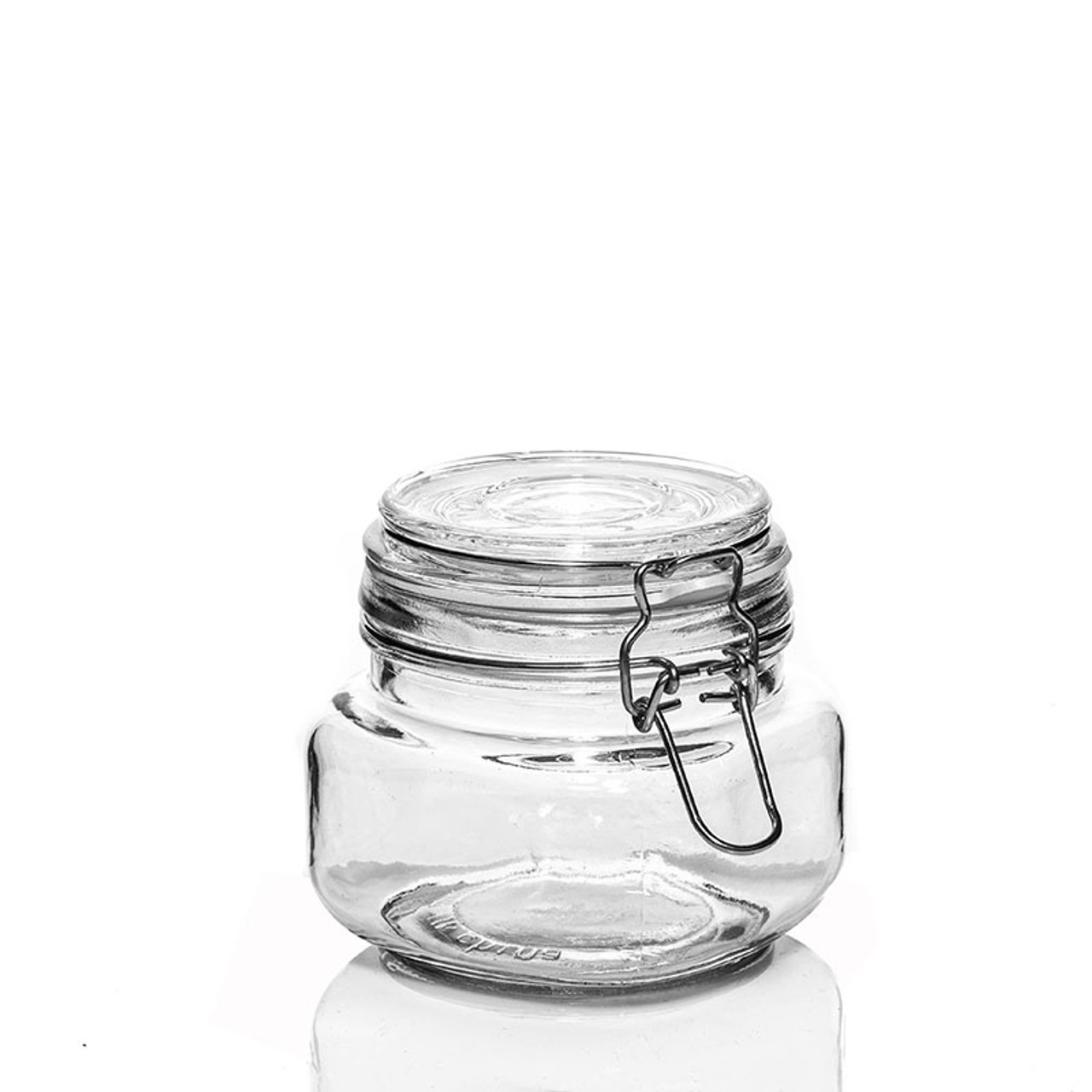Anchor Hocking Hermes Clamp Top Jar, 17 oz