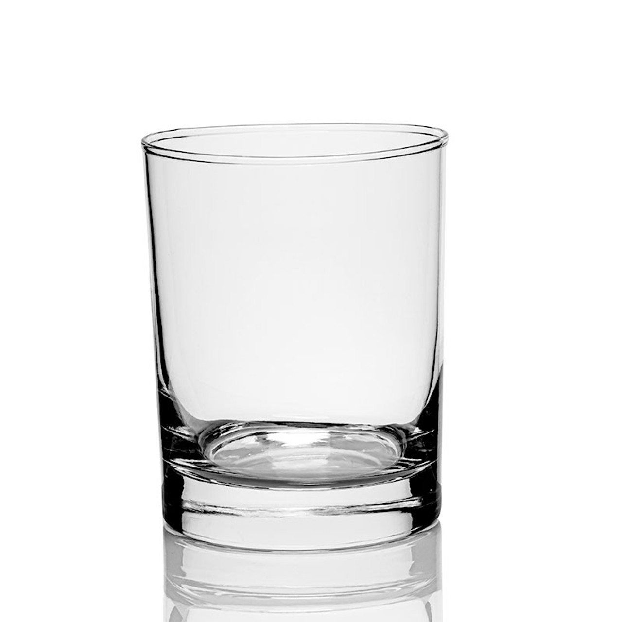 Large Rocks Clear Multi Colored Base Drinking Glass for Water, Juice, Beer,  Whiskey, and Cocktails, 16 Ounce - Set of 6