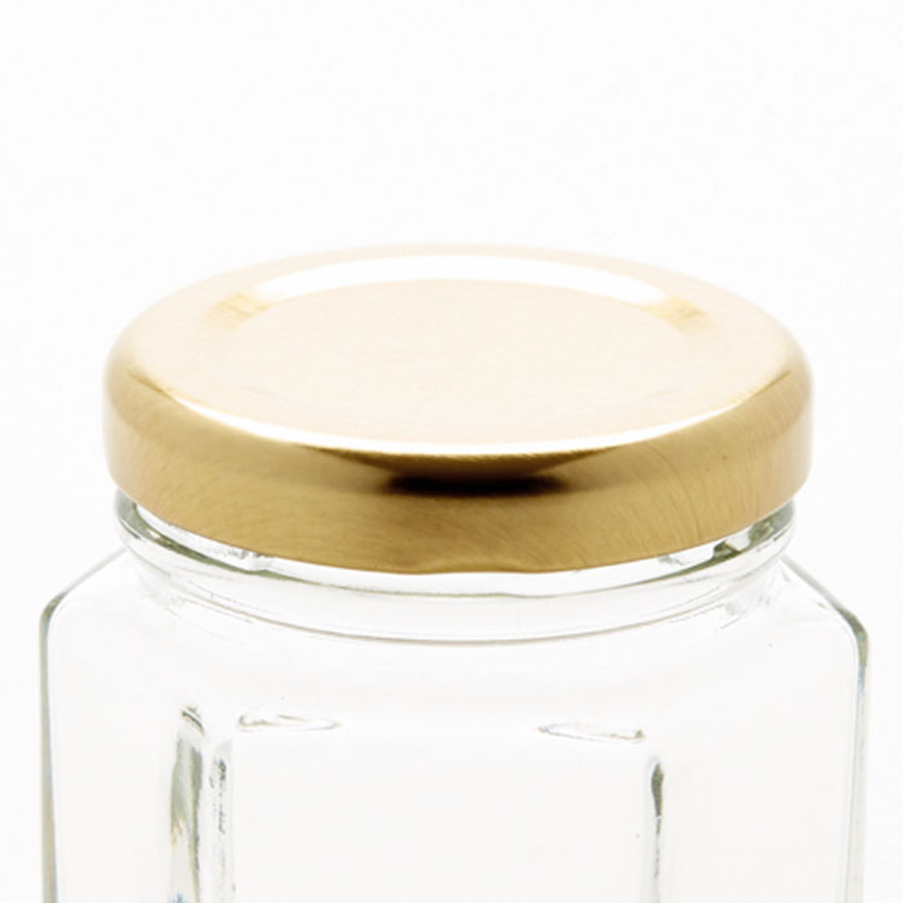 Clear Plastic Gold Vials - (5 per pack)