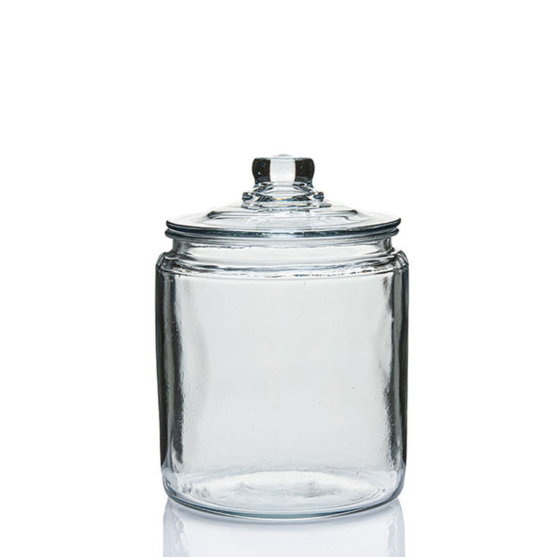 348Q - 1/2 Gallon Anchor Heritage Hill Jar with Glass Lid | 6 Pack