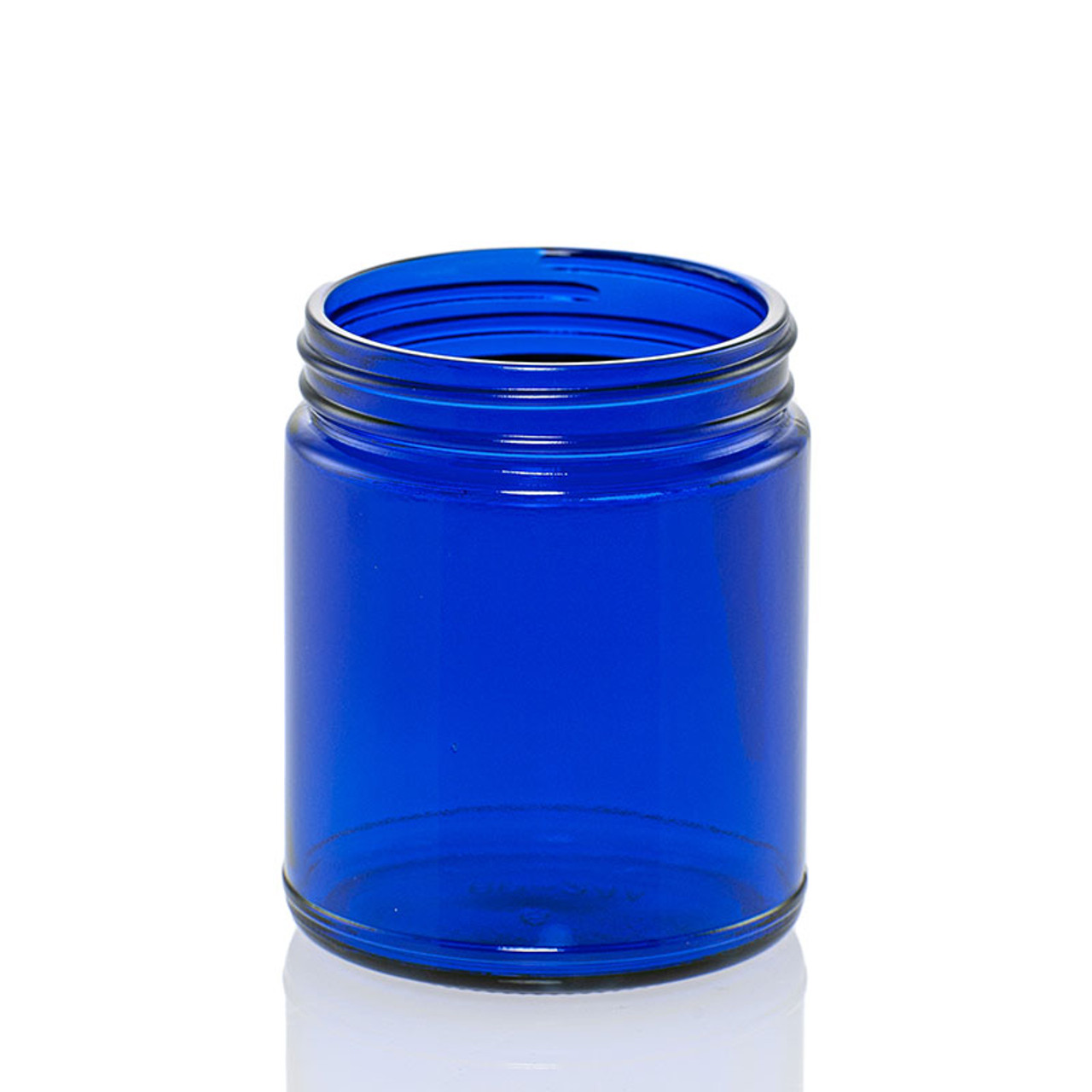 9 oz Blue Glass Candle Jar | 12 Pack