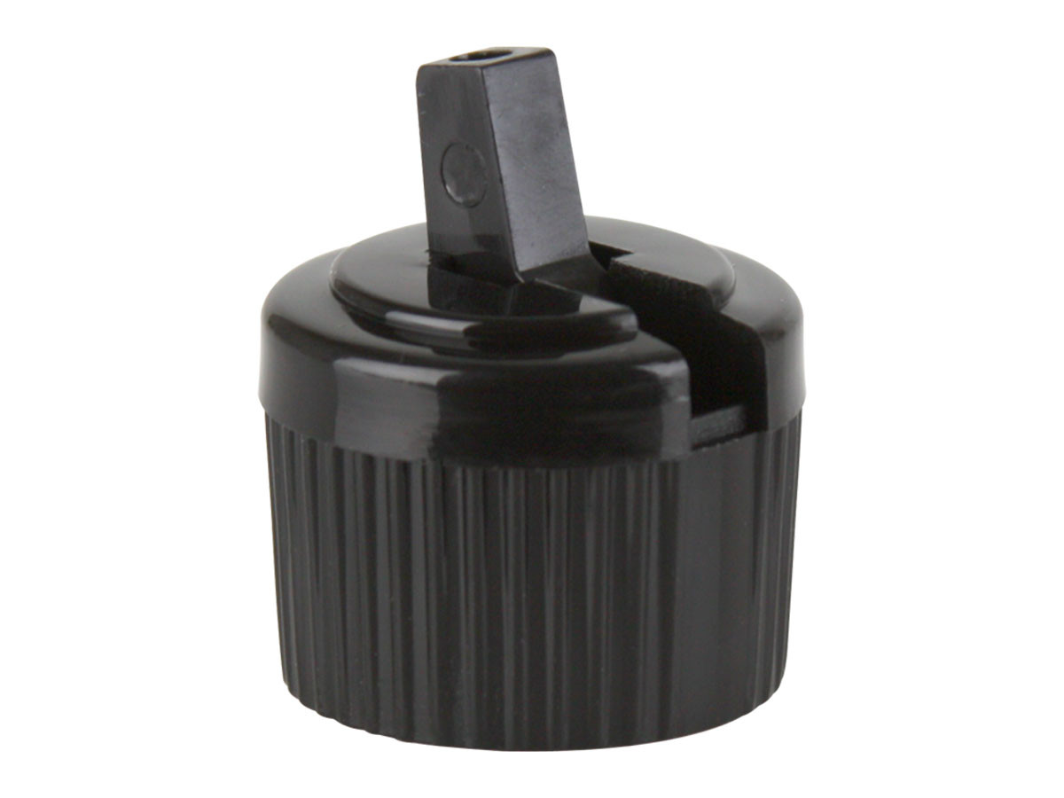 20-410 Black PP Smooth Disc Cap .27