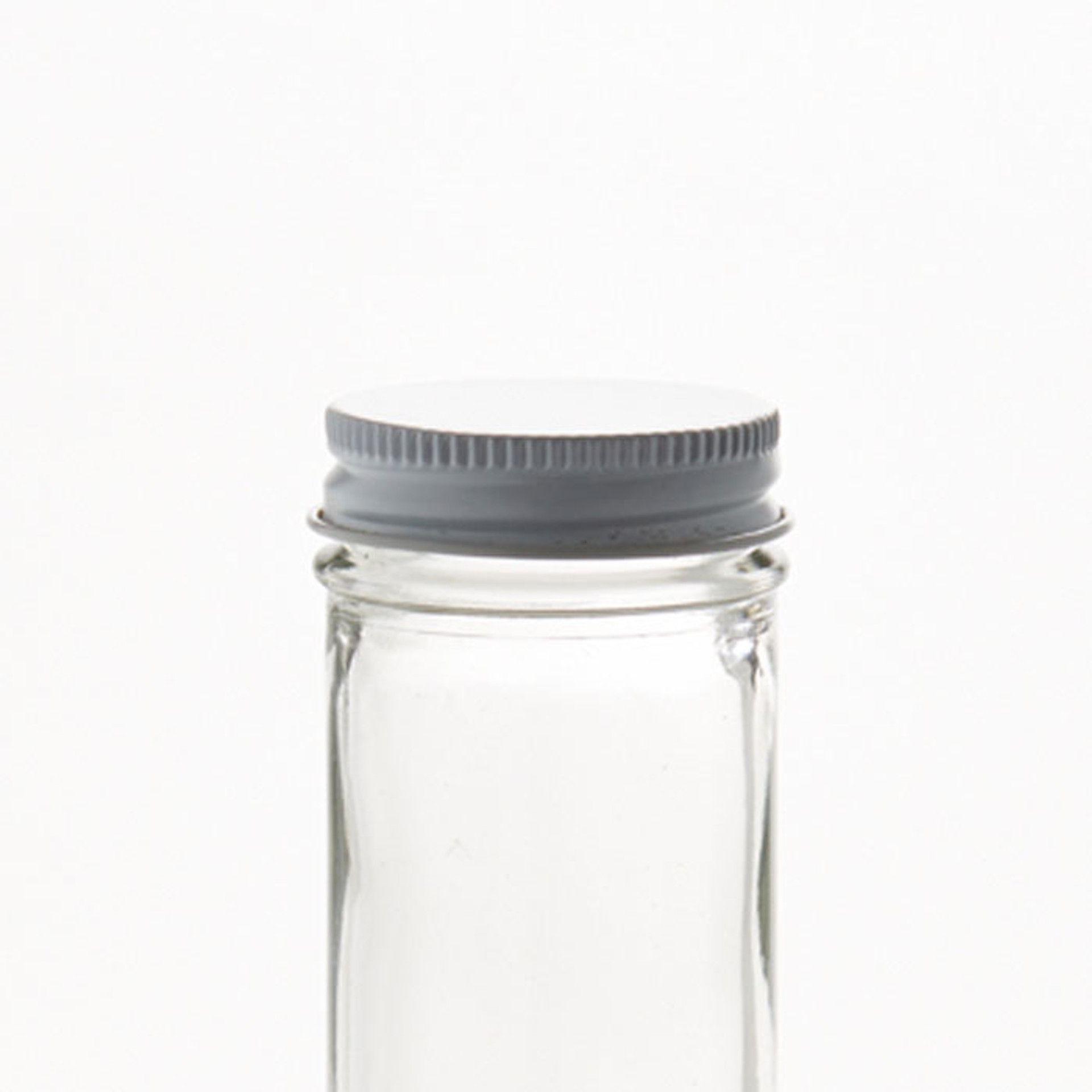 12 oz Clear Glass Ring Neck Dressing & Sauce Bottles (Lug Finish) - 12/Case, Clear Type III BPA Free 38-2000