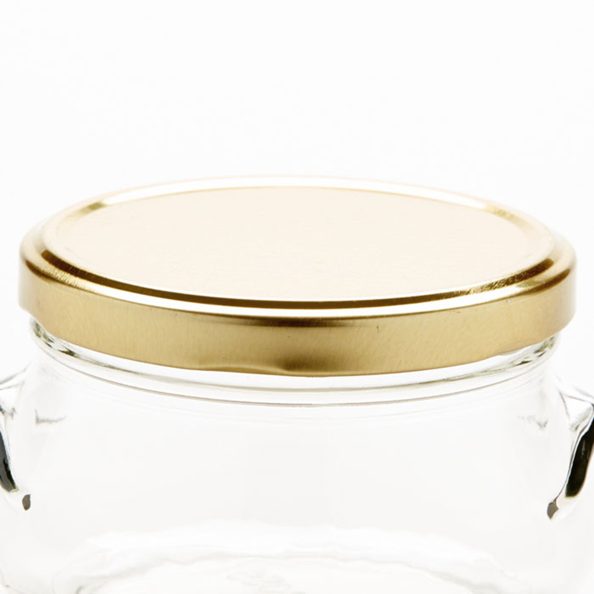 Tureen 3 oz. Jar, Lid Separate, Packed 12 Product Detail @ Community Candle  and Soap Supply