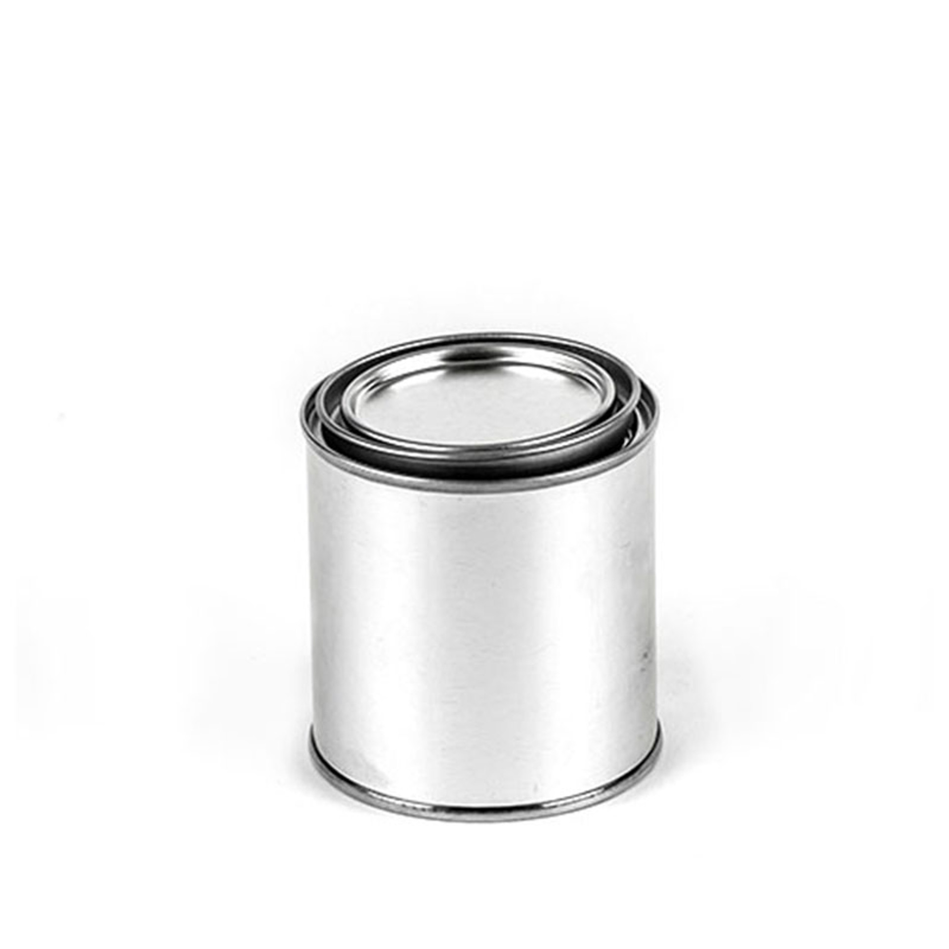 CTKcom 6-Packs 3 oz Screw Top Metal Tins Aluminum Tin Cans Gram Jar,90ml  Empty Slip Slide Round Containers For Lip