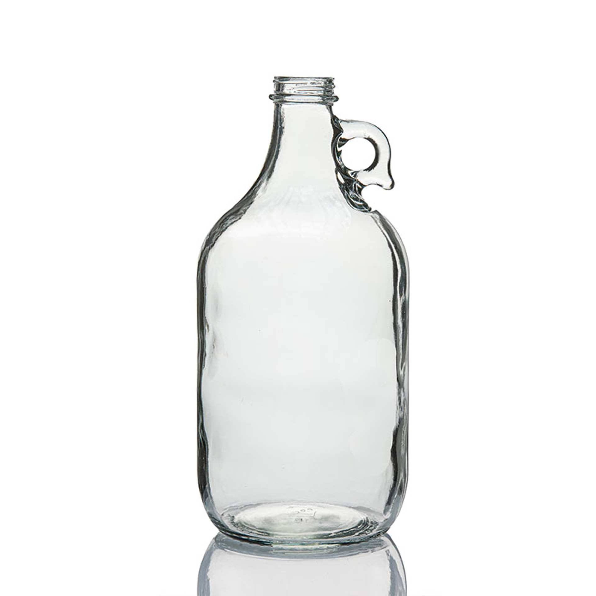 Clear 1 Gallon Glass Beer Growler or Water Bottle With Cap – Fresh Water  Systems