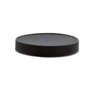 Black 83-400 Polypropylene Ribbed Cap with Polyethylene Foam Liner Black 83-400 Polypropylene Ribbed Cap with Polyethylene Foam Liner
