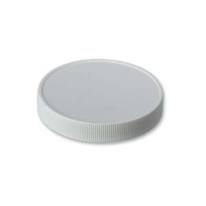 White 83-400 Polypropylene Ribbed Cap with Polyethylene Foam Liner White 83-400 Polypropylene Ribbed Cap with Polyethylene Foam Liner