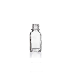 15 ml Clear Euro Bottle