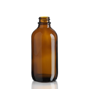 8 oz amber boston round bottle 8 oz amber boston round bottle