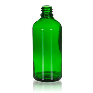 Green 100ml euro bottle