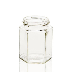 9 oz hexagon jar 9 oz hexagon jar