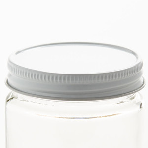 White canning lid White canning lid