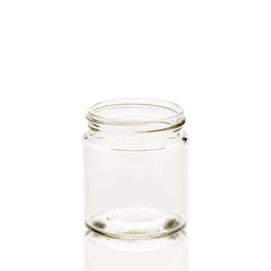 7.75 Oz. Clear Candle Jar Straight Side Clear Glass Candle