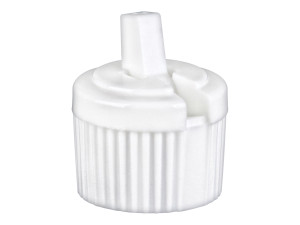 White turret cap White turret cap