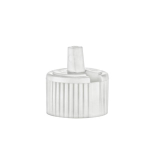 white flip top turret cap white flip top turret cap