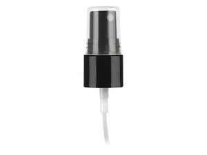 Black 20-410 Smooth Sided Fine Mist Sprayer with 3 5/8" Dip Tube Black 20-410 Smooth Sided Fine Mist Sprayer with 3 5/8" Dip Tube
