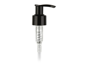 Black lotion pump Black lotion pump