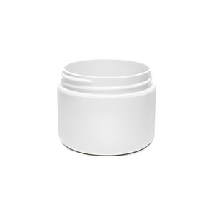 2 oz white double wall jar 2 oz white double wall jar