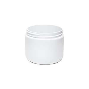 4 oz white double wall jar 4 oz white double wall jar