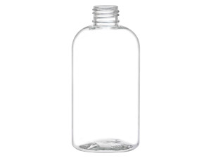 8 oz Clear Boston Round Bottle 8 oz Clear Boston Round Bottle