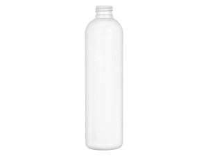 8 oz white cosmo round HDPE Bottle 8 oz white cosmo round HDPE Bottle