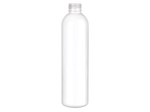 8 oz White Cosmo Round PET Bottle 8 oz White Cosmo Round PET Bottle