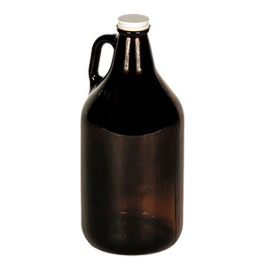 1/2 gallon Amber growler with cap 1/2 gallon Amber growler with cap