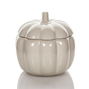 light gray pumpkin jar light gray pumpkin jar