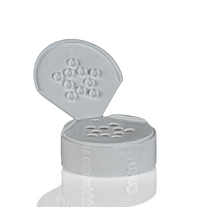 White Spice Cap with 10 sifter holes White Spice Cap with 10 sifter holes