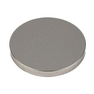 Brushed silver candle lid Brushed silver candle lid