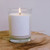 candle with blank label candle with blank label