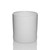 white matte candle jar