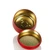 red bubble tin with wick guide