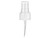 White 24-410 Smooth Sided Fine Mist Sprayer with 6 1/8" Dip Tube