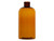 Amber Boston Round Bottle Plastic