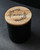 Thank you wood lid on black candle jar Thank you wood lid on black candle jar