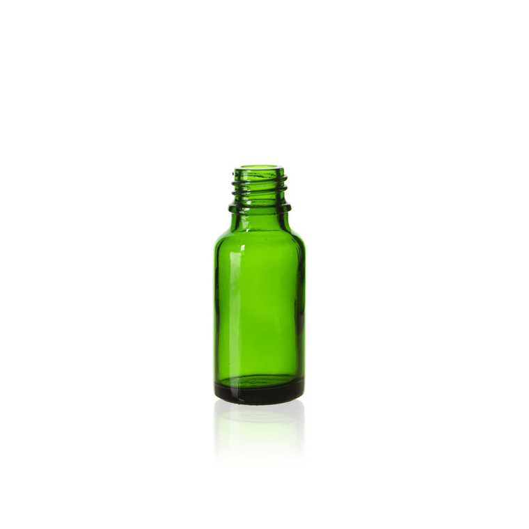 20 ml Emerald Green Euro Bottle