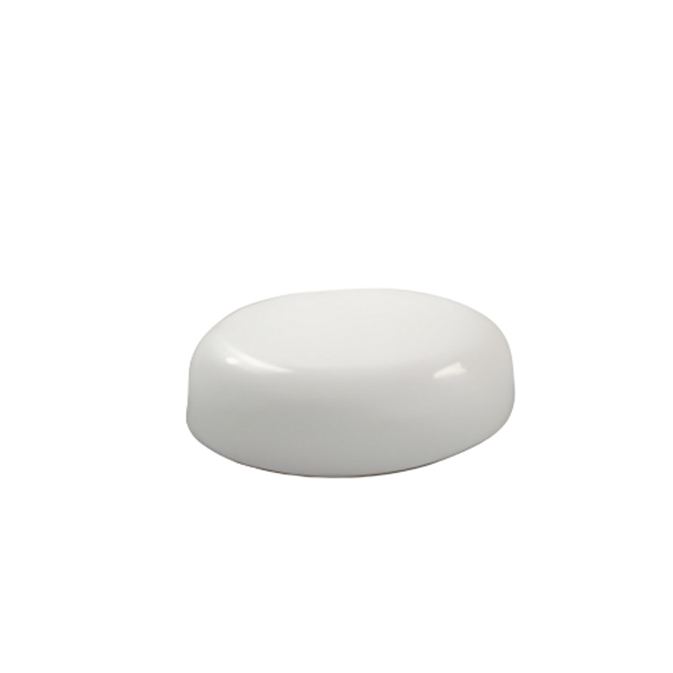 White dome lid