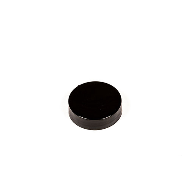 black 38-400 smooth sided cap