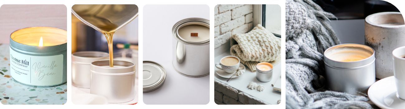 Candle Tins - Bulk & Wholesale - Jar Store