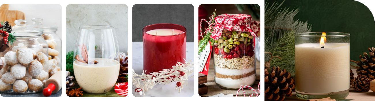 wholesale modern matte candle jar christmas