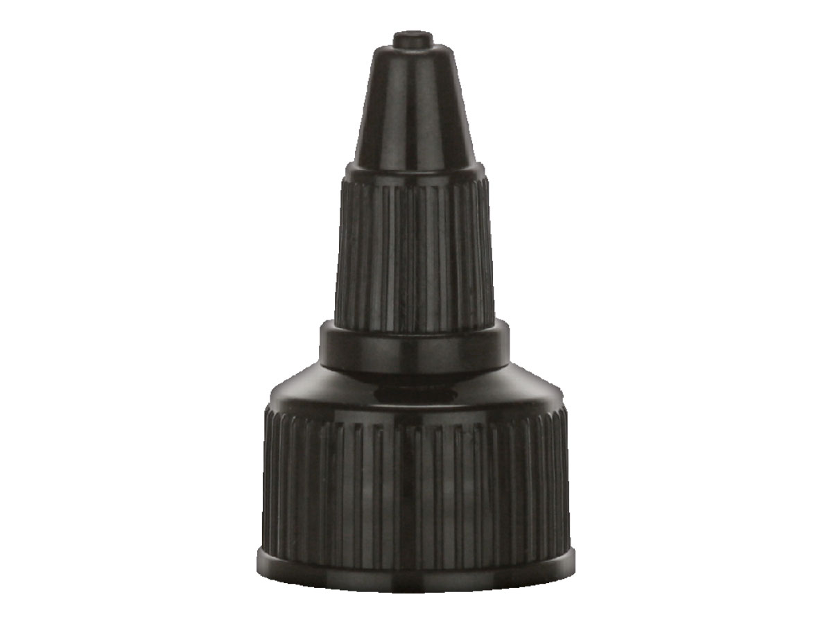 Black 20-410 PP Twist Cap .118