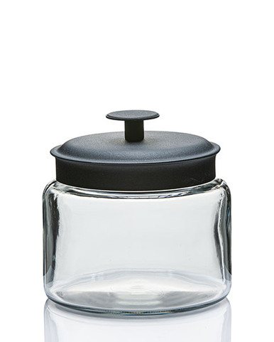 1 1/2 Quart Modern Montana Jar with Wooden Acacia Lid