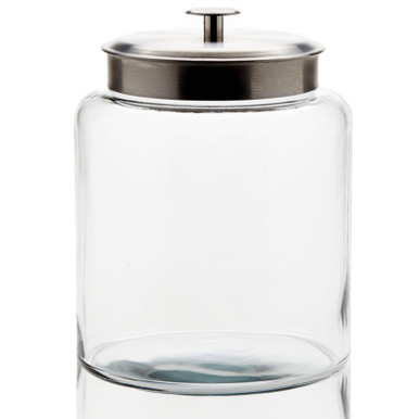 2.5 Gal Glass Montana Jar with Aluminum Lid