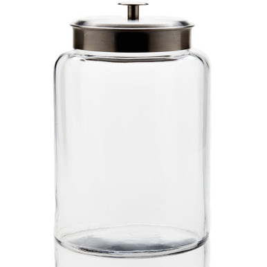 2.5 Gal Glass Montana Jar with Aluminum Lid